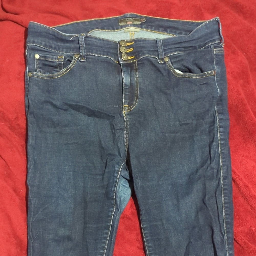 Torrid High Rise Indigo Jeans